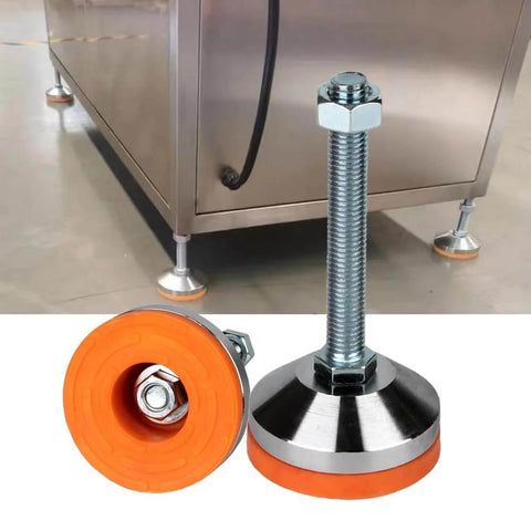 Heavy Duty Leveling Feet for Workbench and Machinery with 2.36 Inch Base and M12 Thread Adjustable Leg Levelers