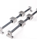 Heavy Duty 8mm By 300mm Linear Motion Guide Rod Chrome Plated Case Hardened For 3D Printer DIY CNC Projects Built Tough, 2 Pack