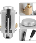 Heavy Duty Manual Lubrication Pump With Double Outlet Port 500CC CNC 4mm Oiler for Punching and Lathe Machines