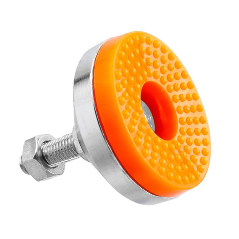 Heavy Duty M10 Thread Adjustable Machine Leveling Feet Set Of 2 With Tough Rubber Base For Grippy Non Slip Vibration Dampening