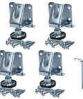 Beefed Up Heavy Duty Adjustable Furniture Leg Levelers 4 Pack Up To 2000 Lbs Per Leg Total 8000 Lbs Capacity with screws and Allen wrench