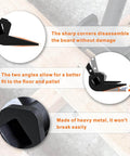 Heavy Duty Pallet Buster Tool For Fast Deck Removal And Pallet Breaking Beast Pallet Breaker For Wood Pallets Used In Framing Roofing And Drywall Spans Up To Three Point Three Inches Between Planks No Handle Black details