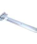 Heavy Duty Trailer Hinge Strap Offset Bent Metal For Enclosed Cargo Utility RV Doors 16Inch Durable Construction, side view