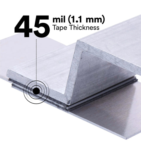 Heavy Duty Mounting Tape 5952 0.75 Inch Wide 5 Yard Roll Double Sided Foam Adhesive bonding metal panels, 45 mil thickness