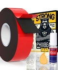 Extreme 1.18 Inch Double Sided Mounting Tape Heavy Duty Adhesive That Sticks Like Crazy, Heat Resistant, Weatherproof, 9.85 Ft Roll