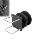 Heavy Duty Nylon Cantilever Gate Rollers Kit for 4 Inch Square Posts and 2 Inch Chain Link Fence Gate Frames, roller and mount