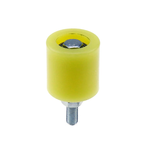 Slide Gate Guide Roller 1.66 By 1.77 Inch Heavy Duty Nylon Ball Bearing Side Roller Assembly Pack Of 4 For Smooth Gate Operation