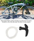 Heavy Duty Nylon Starter Rope And Handle With Comfortable Grip For 2 Stroke Engines 49cc 50cc 60cc 66cc 70cc 80cc displayed