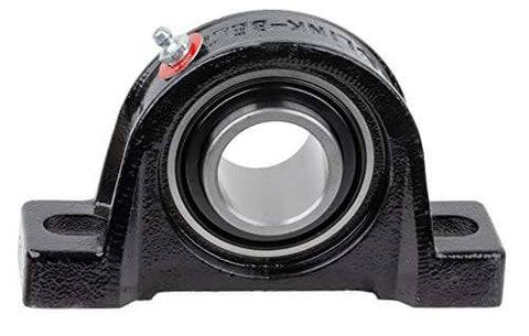 Heavy Duty Pillow Block Bearing With Cast Iron Housing And 2 7 16 Inch Bore P3S239E Sealed For Longer Life Interchangeable With Other Brands