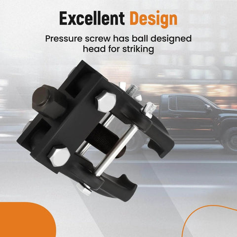 Heavy Duty Pitman Arm Puller For Three Quarter Ton Cars And Light Trucks, Adjustable Two Jaw Bearing Removal Tool Display