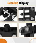 Heavy Duty Pitman Arm Puller For Three Quarter Ton Cars And Light Trucks, Adjustable Two Jaw Bearing Removal Tool details