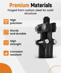 Heavy Duty Pitman Arm Puller For Three Quarter Ton Cars And Light Trucks, Adjustable Two Jaw Bearing Removal Tool with forged jaws