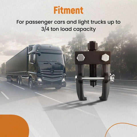 Heavy Duty Pitman Arm Puller For Three Quarter Ton Cars And Light Trucks, with adjustable two-jaw tool and strong forged jaws