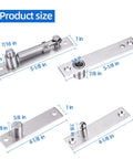 Dimensions of heavy duty pivot hinge for wood doors, stainless steel hidden door hardware for secret doors and bookshelves