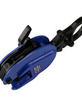 Heavy Duty Vertical Plate Clamp for Lifting and Transporting Up to 2200lbs with 0.8 Inch Jaw Opening, Rugged Steel Build and Blue Safety Coating