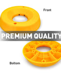 Durable Wheel Dock For Trailer Tongue Jack Heavy Duty Wheel Dock For Cargo Camper RV Boat Roller Stopper Caster Chock