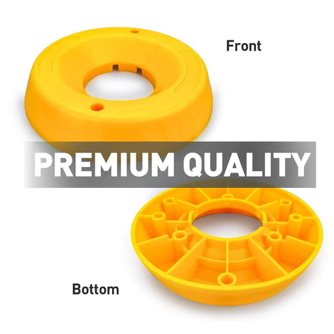 Durable Wheel Dock For Trailer Tongue Jack Heavy Duty Wheel Dock For Cargo Camper RV Boat Roller Stopper Caster Chock