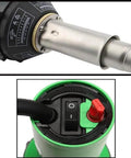 Heavy Duty 1600W Hot Air Plastic Welding Kit For PVC And Vinyl Repairs with Pro Grade Handheld Welder Nozzle and Power Switch