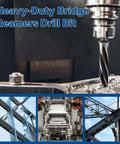 Heavy-duty bridge reamers drilling machine steel automotive construction scenes