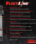 Beefed-Up Fleetline Heavy-Duty Rear Shock Absorbers for Hendrickson Intraax and Vantraax Trailer Air Suspensions product features