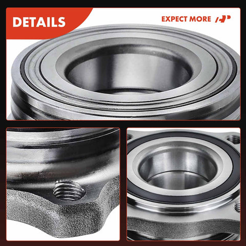Rear Wheel Bearing And Hub Assembly For BMW And Rolls Royce Fits 528i 2012 To 2016 535d 2014 To 2016 close-up