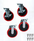 Replacement swivel wheels for ✝️ Platform Cart Industrial Dolly Cart 3300LB Heavy Duty 60” x 30” Platform Hand Truck Push Cart