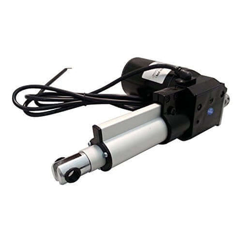 Heavy Duty 1000lb 12V Rod Actuator With 18 Inch Travel Internal Limit Switches IP43 Rated Aluminum Shaft And Inner Tube High Performance 12V DC Motor Push 1000lb Pull 800lb 24V Optional