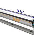 ✝️ 2" Diameter Heavy Duty Roller with Bracket Set - 17" Long for Transporting Such as Foating Fishing Boats, Kayaks, Rafts and so on - Pack of 2 designed for smooth motion and stable alignment in automation and mechanical systems, 6-pack for long. Metal roller with dimensions.