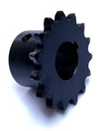 Heavy Duty Roller Chain Sprocket For Three Eighths Inch Pitch RHKING Fifteen Teeth And Three Quarter Inch Bore Rust Resistant Type B