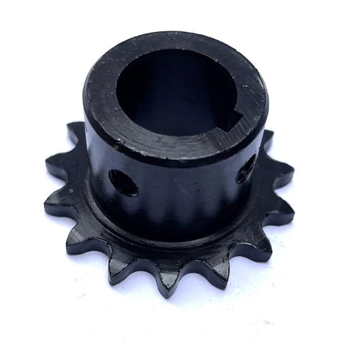 Heavy Duty Roller Chain Sprocket For Three Eighths Inch Pitch RHKING Fifteen Teeth And Three Quarter Inch Bore Rust Resistant Type B