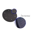 Close-up of non-slip design on 11.8 Inch Heavy Duty 360 Degree Rotating Swivel Stand With Steel Ball Bearings for Lazy Susan TV Monitor Living Room Bedroom And Flowerpot Supports Up To 25 Kilograms No Installation Required Ready To Use.