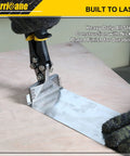 3 Inch Sheet Metal Hand Seamer for Heavy Duty Bending and Flattening, ergonomic straight flat smooth jaw bending metal sheet