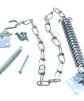 Spring Loaded Screen Door Chain Set Windproof And Heavy Duty Storm Door Hardware for wooden aluminum or composite doors 1 pack