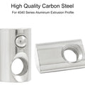 Beefed Up Heavy Duty Spring T Nuts For 4040 Aluminum Extrusion M8 8mm Roll In T Slot Nuts Carbon Steel With Nickel Plating