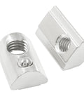 Beefed Up Heavy Duty Spring T Nuts For 4040 Aluminum Extrusion M8 8mm Roll In T Slot Nuts Carbon Steel With Nickel Plating