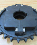 Heavy Duty Sprocket 614-192-40 for industrial chain drives compatible with Rexnord 61419240, high-strength steel, side view