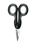 Heavy Duty 5.5 Inch Stainless Steel Scissors With Power Notch For Precision Cutting, Tempered Ground Blades, Comfortable Grip