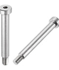 Heavy Duty 2 Pack 304 Stainless Steel Shoulder Bolts with 10mm Shoulder Diameter and 70mm Shoulder Length M8 x 1.25 Thread