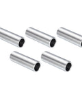 Five Heavy Duty Stainless Steel Spacer Set 3/8 Bore 1/2 OD 1-1/2 Inch Length For 3/8 Screws Bolts And Rods 304 Stainless Steel Uxcell