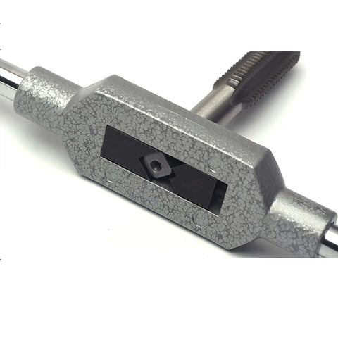 Heavy Duty Adjustable Tap Wrench Handle For Machinists, Fits Metric M3 To M12 And One Sixteenth Inch To One Half Inch Reamers