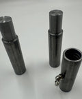 10 Inch Weld On Hinges Heavy Duty Black 2 Pack Greasable Ramp Door Hinges for Trailers