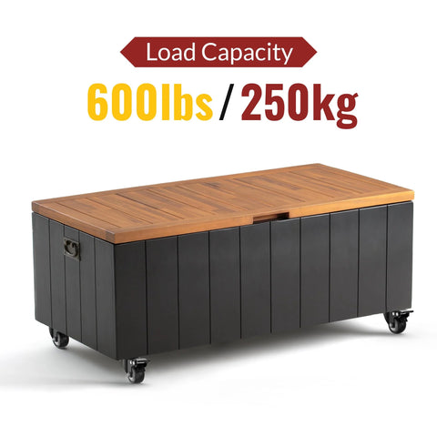 2 Inch Caster Wheels Heavy Duty Swivel Casters With Safety Brake Set Of 4 High Load Capacity 600 Lbs Total shown on storage box