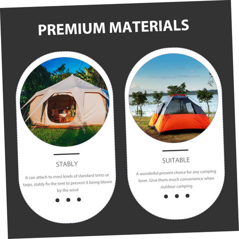 Heavy Duty Suction Cup Hooks For Outdoor Use Car Tent Mounts showcasing tent applications and premium materials description