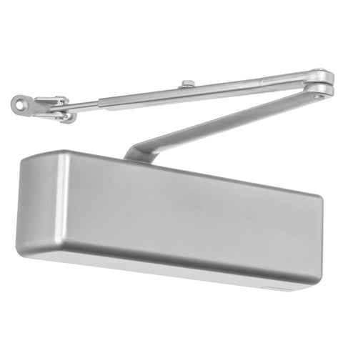 Door Closer, Grade 1 Heavy Duty Commercial Hydraulic Closer, Self-Closing, Adjustable Spring Size 1-6, ADA Compliant