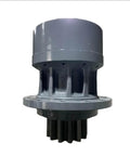 Beefed Up Heavy Duty Planetary Swing Drive for Excavators With High Torque And Low Backlash Aftermarket Swing Reduction Gearbox Compatible With Volvo EC210 Direct Replacement Slew Drive, front view.