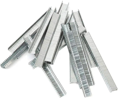 Heavy Duty T50 Staples for Upholstery and Construction, Three Eighths Inch Leg and Three Eighths Inch Crown, 5000 Pieces Pack scattered