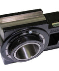 Heavy Duty Take Up Block For Industrial Conveyors Cast Iron Housing With Regreasable Heavy Contact Seal Non Expansion And Double Set Screw Locking 3 7/16 Inch Shaft 1 13/16 Inch Slot 6 13/16 Inch Between Frames Rexnord