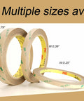 Heavy Duty Double Sided Tape 300LSE Clear Mounting Tape 0.25 inch by 36 foot ultra thin 0.17mm acrylic adhesive rolls