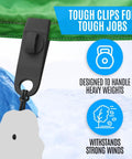 24 Pack Heavy Duty Tarp Clips With Lock Grip And Tarp Tie Downs Bungee Cords With Balls, securing tarp in wind.