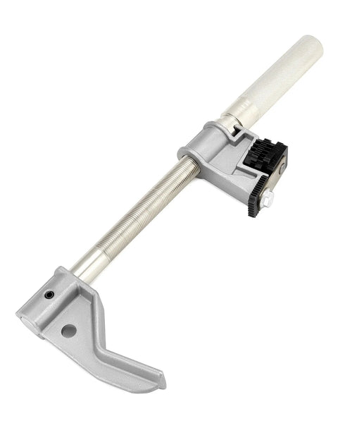 Heavy Duty Universal Outside Thread Chaser Tool For One And One Quarter To Five Inch OD, Die Cast Alloy With Silver Anodized Finish